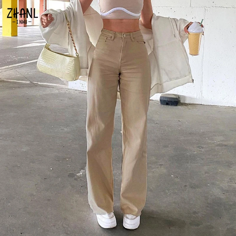 Maro Blugi de Moda Noua Y2K Femei Talie Mare Întindere Largi Picior Pantaloni pentru Femei Casual Confortabil Denim Mama Pantaloni Spălat Blugi Imagine 2