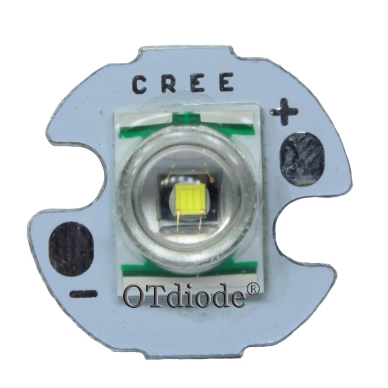 1BUC CREE PUȚIN Q5 cu LED cree XLamp xr-e Q5 led-uri Neutre Rece Alb Cald, Galben 3W LED Emițător de Lumină montate pe 16mm/20mm PCB Imagine 4