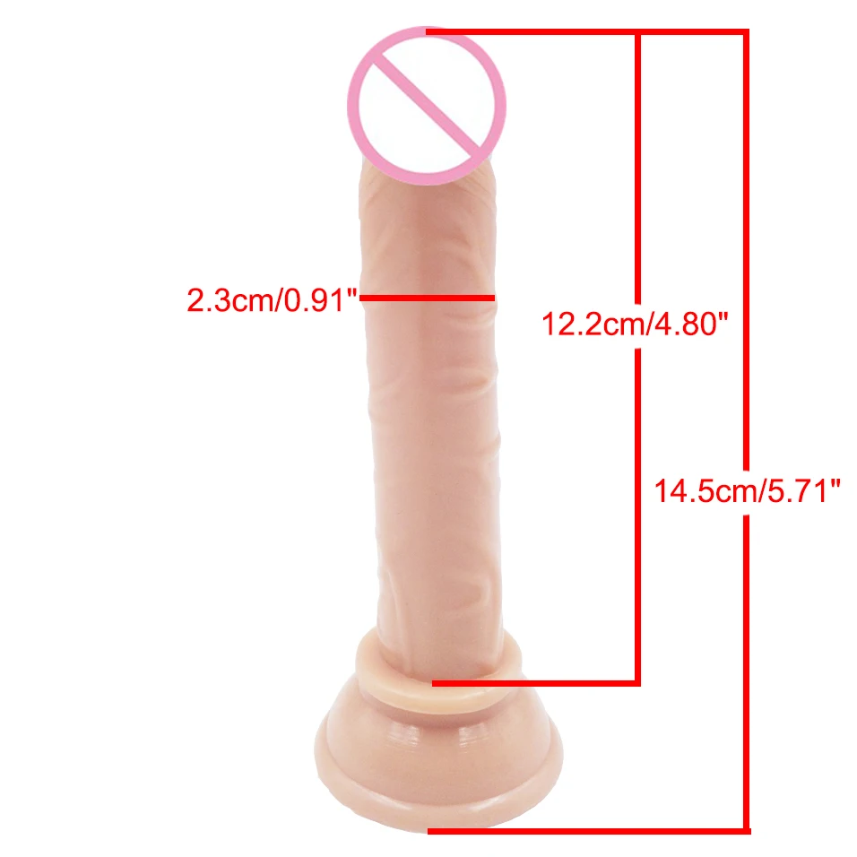 CamaTech Realist Carne de Silicon Vagin Vibrator w/ ventuza Puternica G-Spot Masturbator Anal Plug Flexibil Pizde Penis Pentru Femei Imagine 4