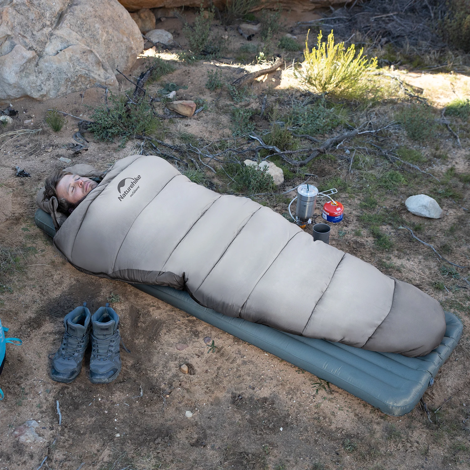 Naturehike în aer liber Pinguin Design Ultrausor 1People Saci de Dormit Singur Camping Bumbac Sac de Dormit Toamna Iarna se Spală la Mașină Imagine 4