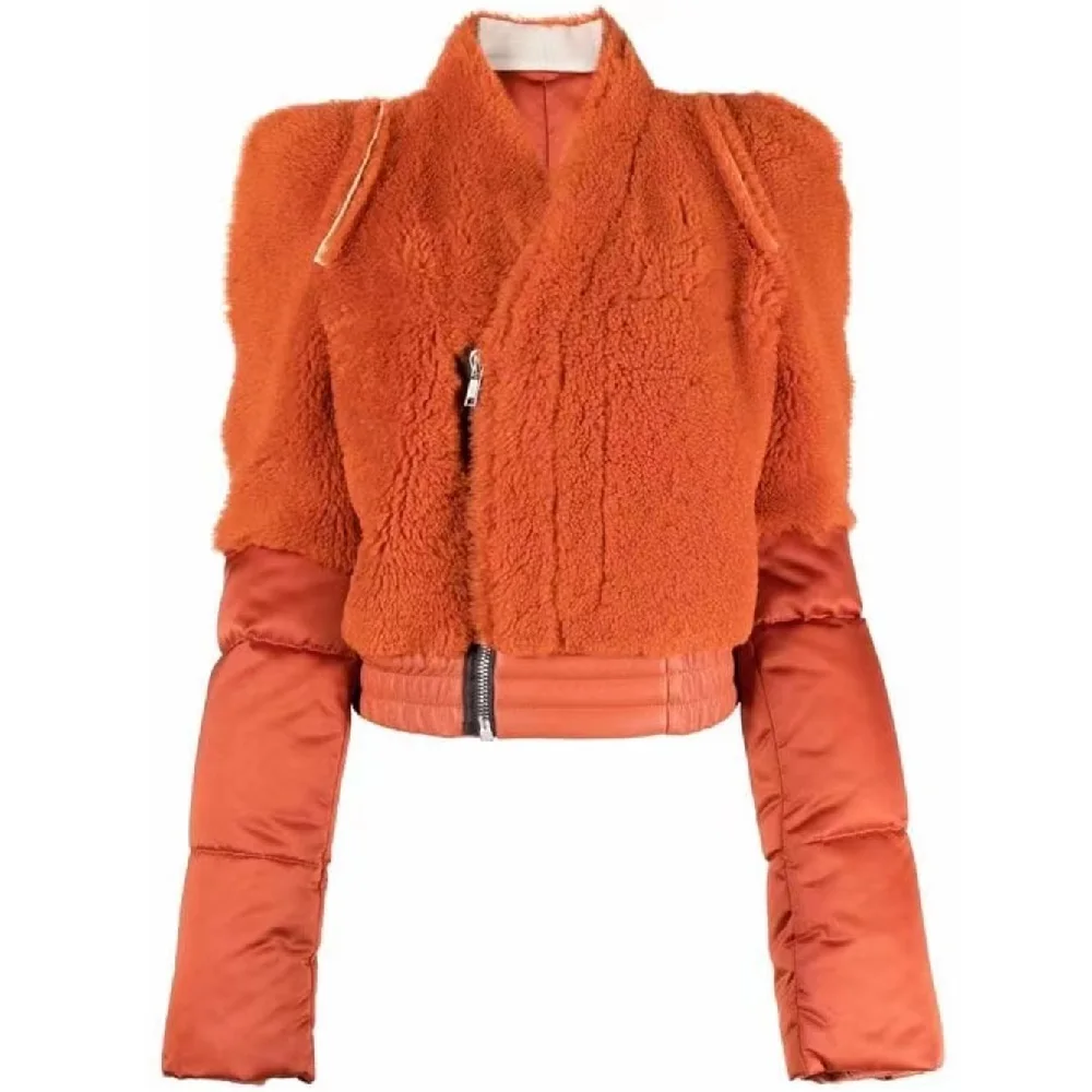 2022 Doamnelor haina de Iarna se agită pastila etanș corset pentru femei sacou în jos y2k haine noi de moda de înaltă calitate jacheta TRAF Imagine 4