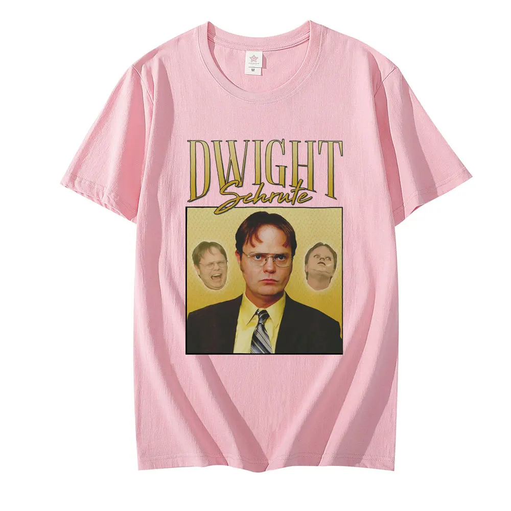 Oamenii Dwight Schrute Birou Tricouri Serialul De Televiziune Michael Scott Jim Mifflin Scranton Bumbac Maneca Scurta Plus Dimensiune T-Shirt Imagine 4