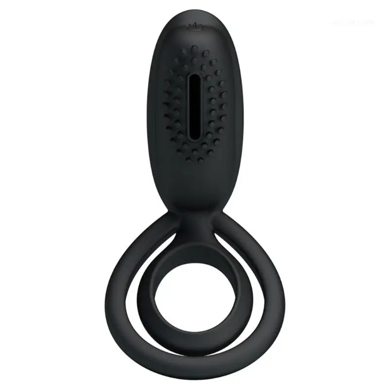 Cuplu Vibrator cu două Inele Penis,marirea Clitorisului Simulator Vibrator Adult Sex Toys Picătură de Transport maritim Imagine 5