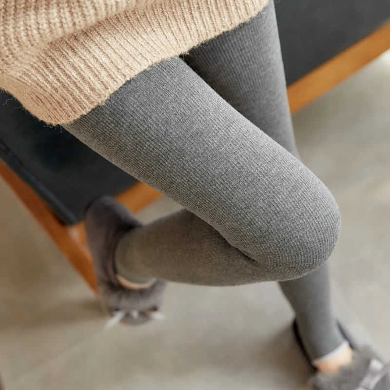 Jambiere Femei Pantaloni Strâns cu Șosete de Iarnă de Pluș Ciorapi de Cald Pentru Femeie Îmbrăcăminte Haine Sexy Yoga, Dres Gros Lenjerie Imagine 5