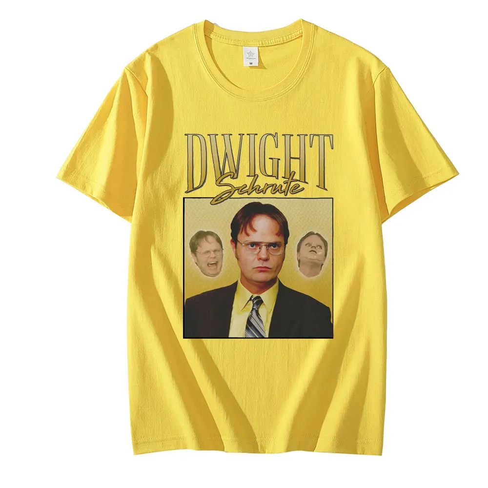 Oamenii Dwight Schrute Birou Tricouri Serialul De Televiziune Michael Scott Jim Mifflin Scranton Bumbac Maneca Scurta Plus Dimensiune T-Shirt Imagine 5